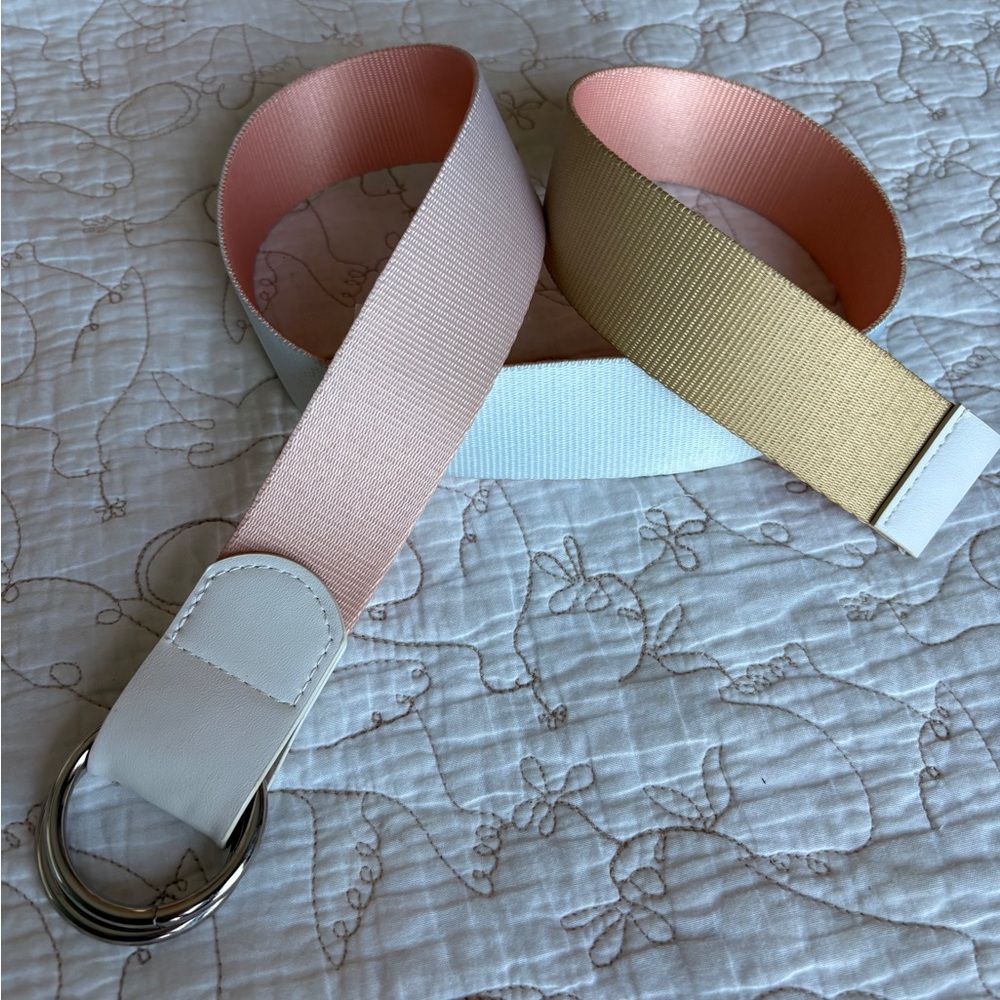 O-ring Pink Ombre Belt